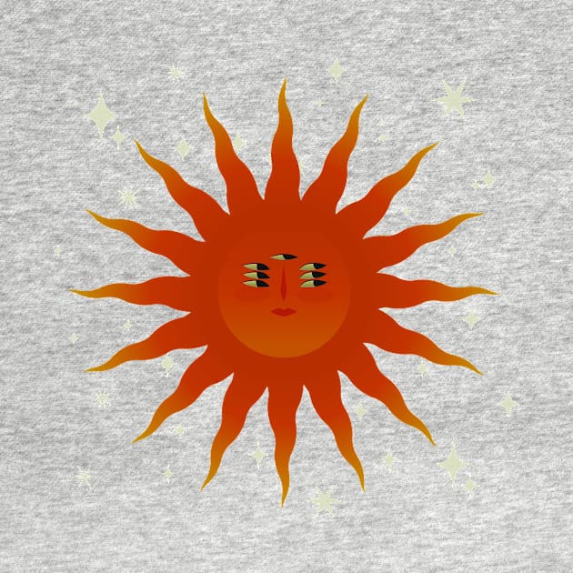 Seven Eyed Sun V1 by SpitComet